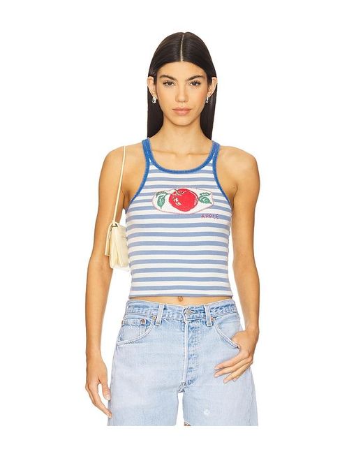 Free People Blue Only One Ringer