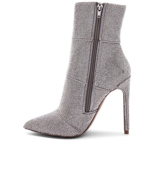 Steve Madden Winona Stiletto Bootie in Metallic Lyst UK