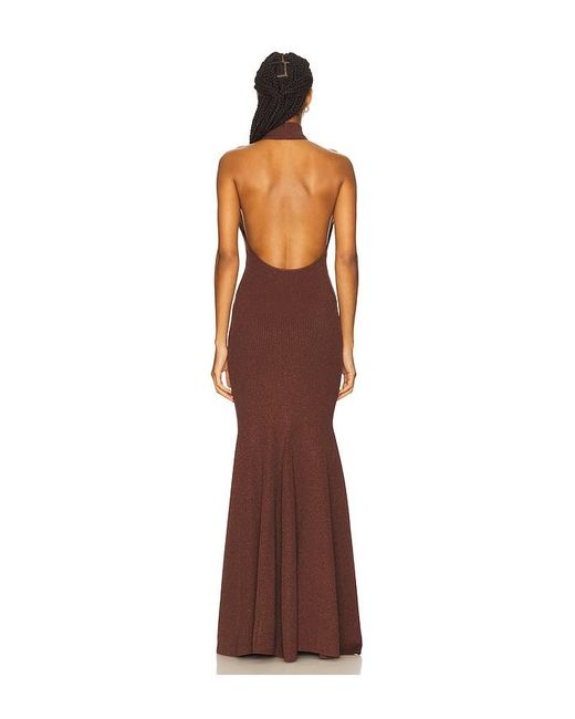 retroféte Brown Kimbra Knit Dress