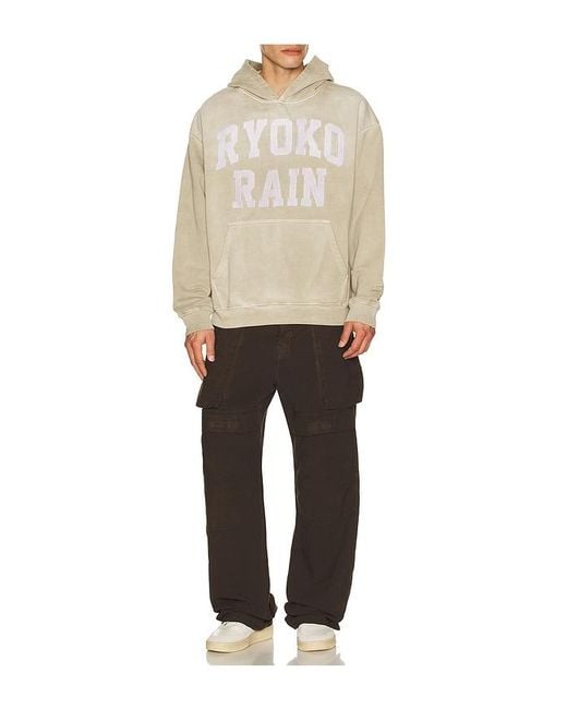 Ryoko Rain Natural Vintage Hoodie for men