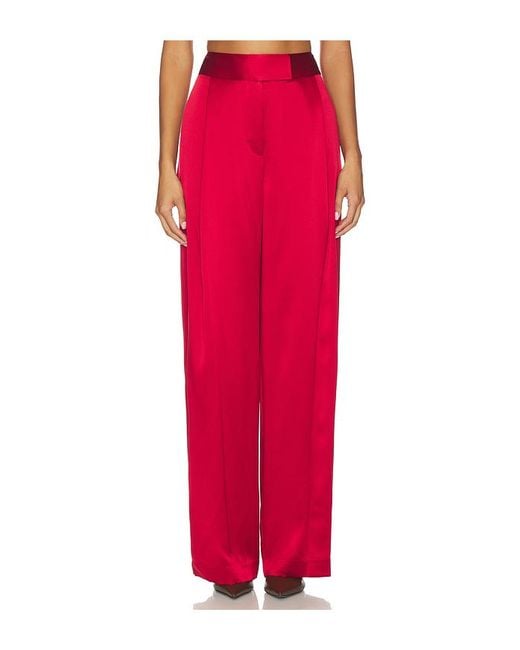 Pantalón Pierna Ancha En Color Rojo Talla (También En 2, 4, 6, 8, 10) The Sei de color Red