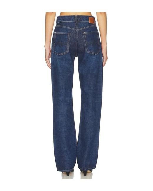 AG Jeans Blue Sydney Crew Straight Leg Jeans