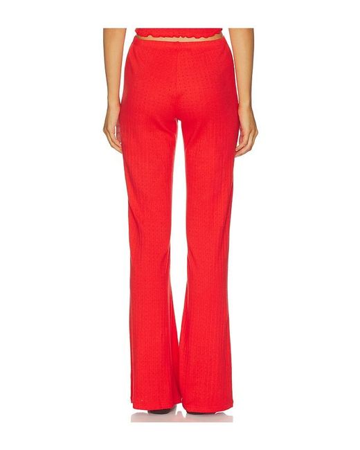 WellBeing + BeingWell Red Shaw Pant