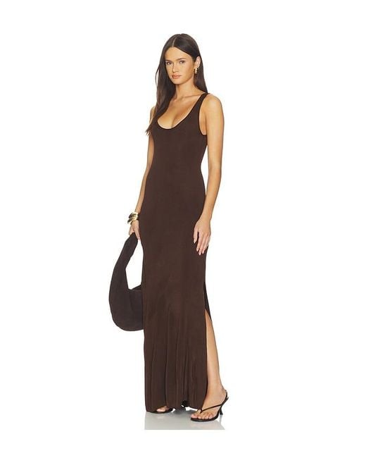 SRG Brown Octayvia Knit Gown
