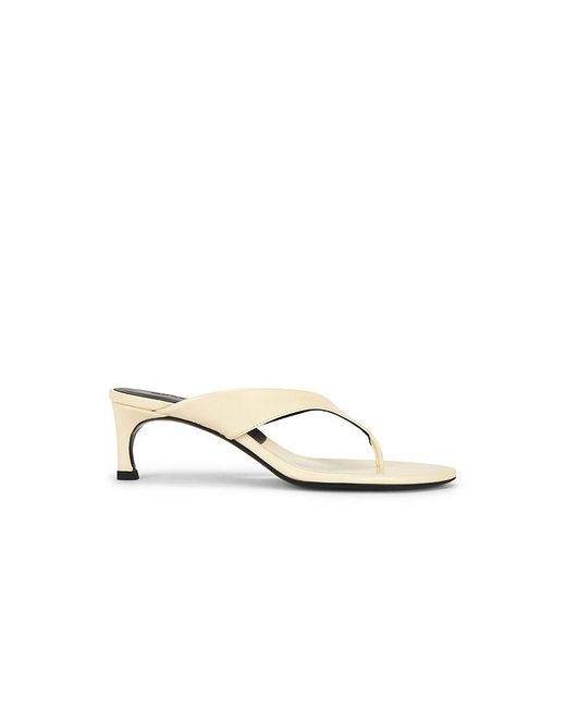 ROTATE BIRGER CHRISTENSEN White Kitten Heel Mule