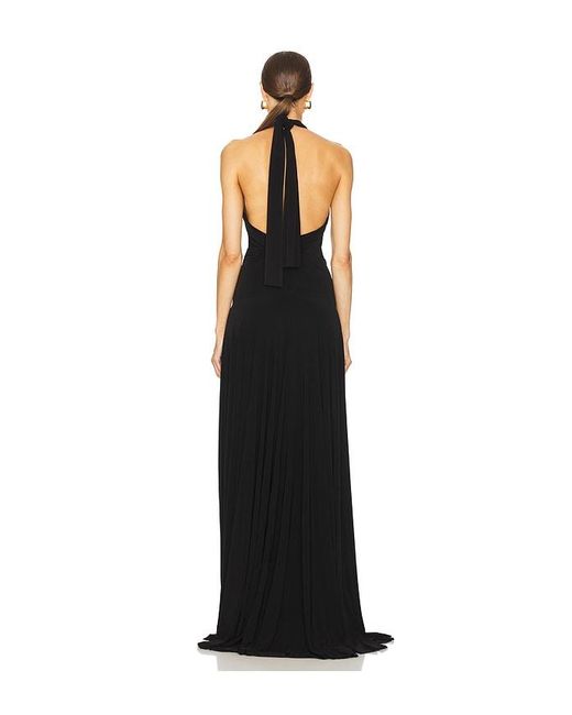 Norma Kamali Black Convertible Gown