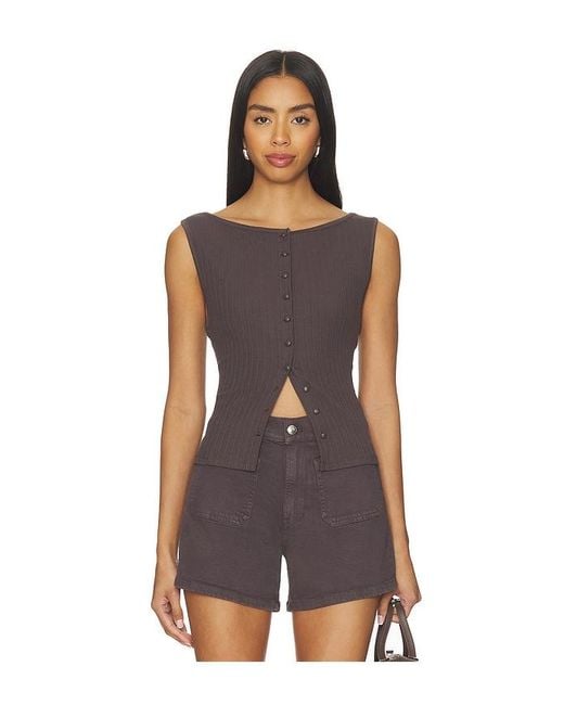 Madewell Multicolor Textured Vest Top