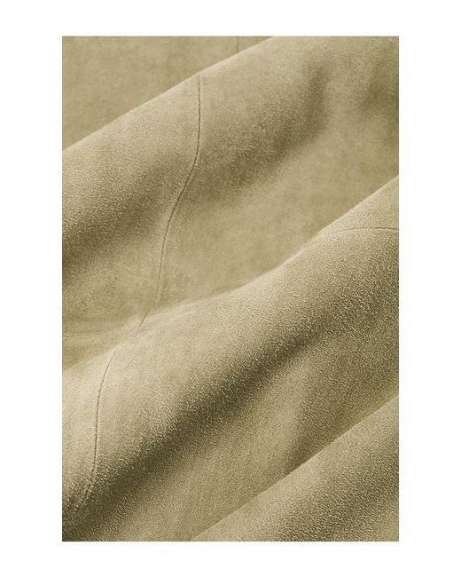 SRG Green Sonya Suede Skirt