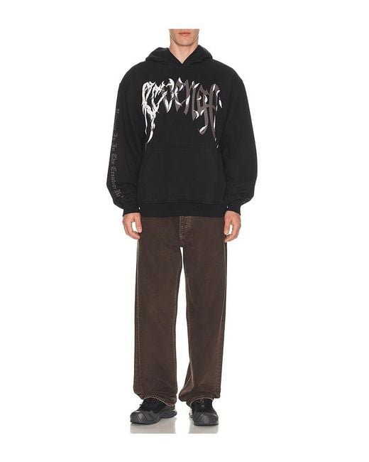 REVENGE Black Dove Hoodie for men