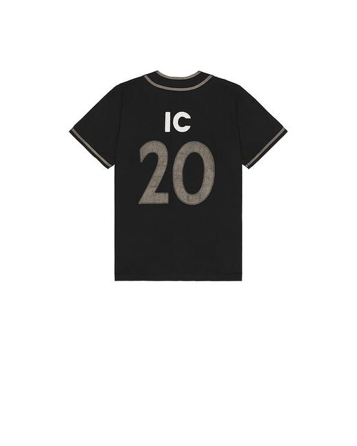 ICECREAM Black Betts Short Sleeve Button Up Shirt for men