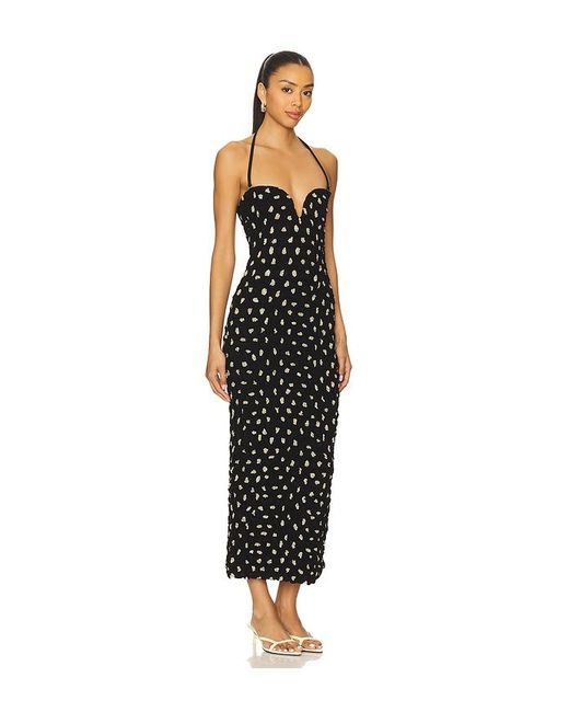 Nanushka Black Haylen Dresses