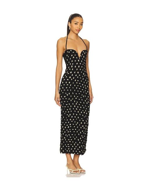 Vestidos Haylen En Color Negro, Blanco Talla (También En Xs) Nanushka de color Black