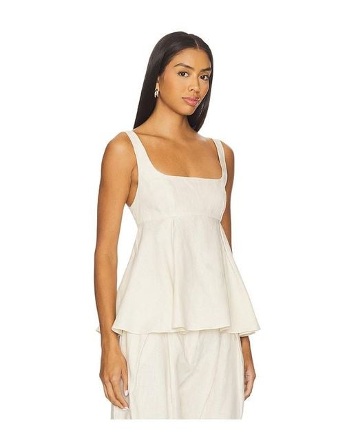Faithfull The Brand White Ellie Top