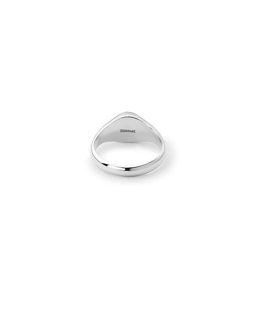 Miansai Ring Third in Metallic für Herren