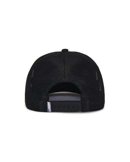 Memory Lane White Oval Text Trucker Cap for men
