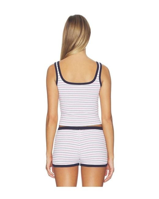 Lovers + Friends White Anders Top