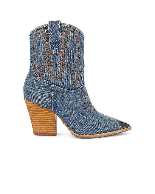 Lola Cruz Blue Gambels Boot
