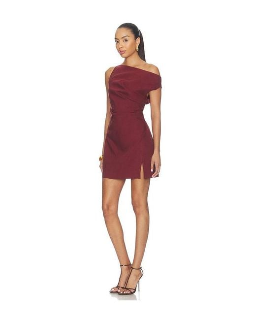 Ronny Kobo Red Winnie Dress