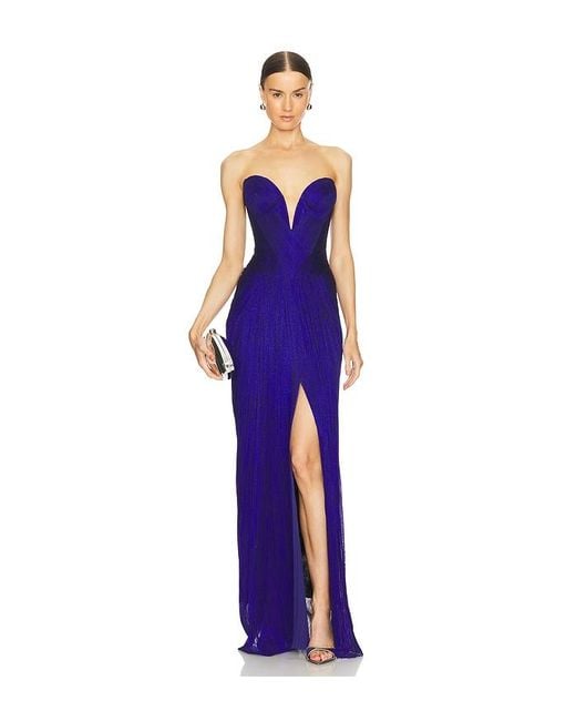 Maria Lucia Hohan Blue Noor Gown