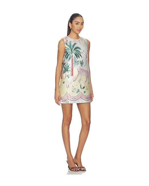 ROAME. White Sofia Mini Dress