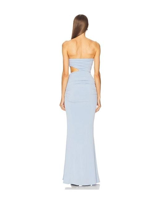 Michael Costello White X Revolve Sivan Gown