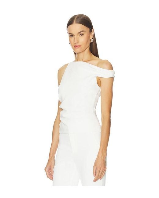 A.L.C. White Leia Top