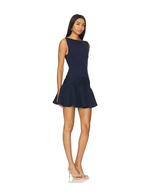 retroféte Blue Audrina Dress