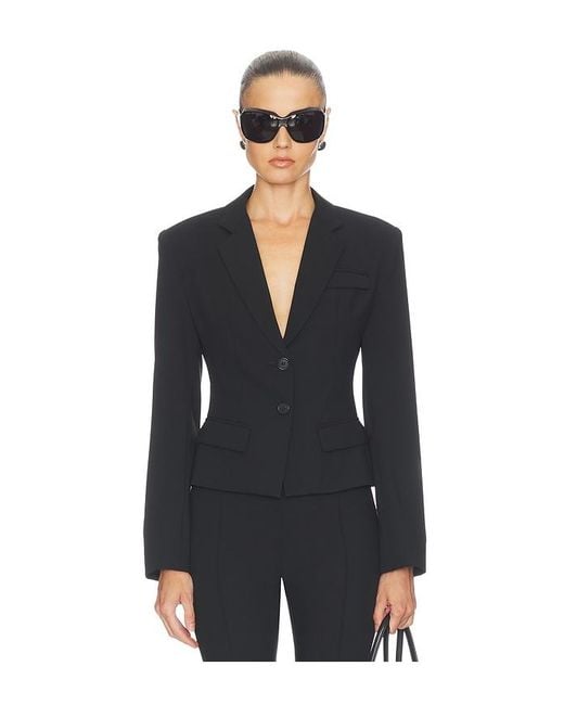 Smythe Black Two Button Tillie Blazer