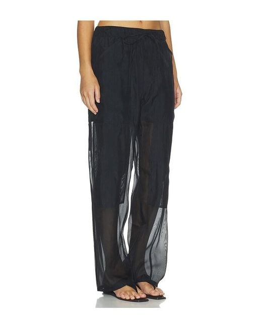 Rag & Bone Black Atlas Organza Pant