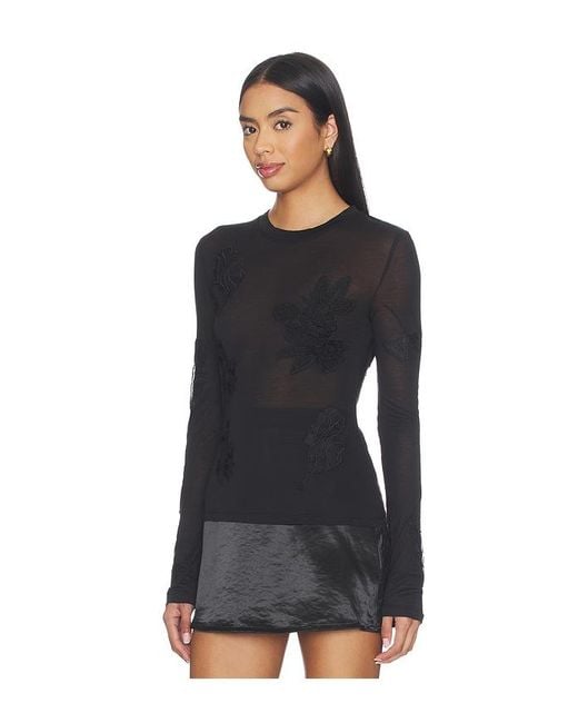 OperaSPORT Black Ziva Top