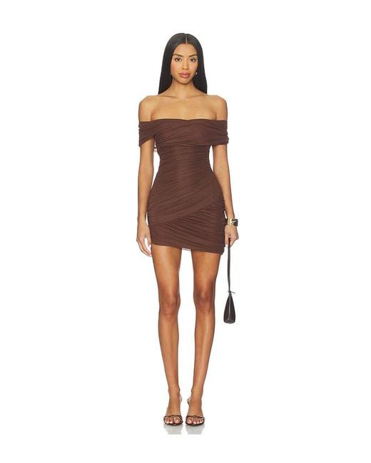Lovers + Friends Brown Ariela Mini Dress