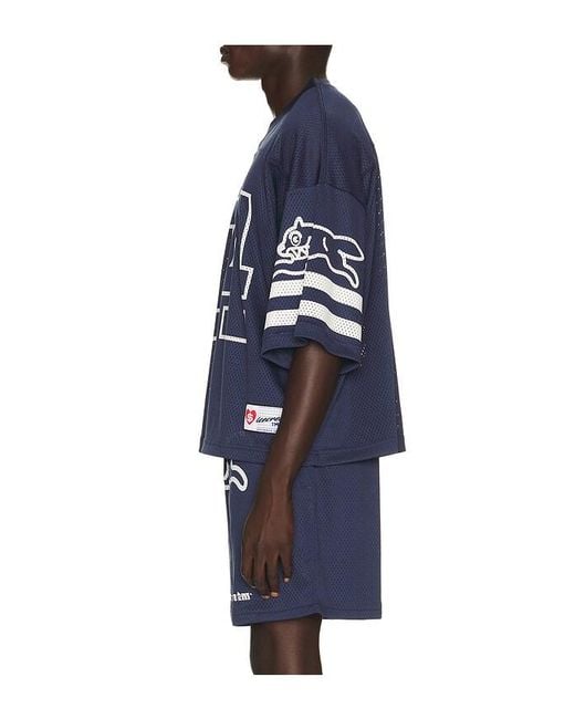 ICECREAM Blue Slushie Short Sleeve Jersey for men