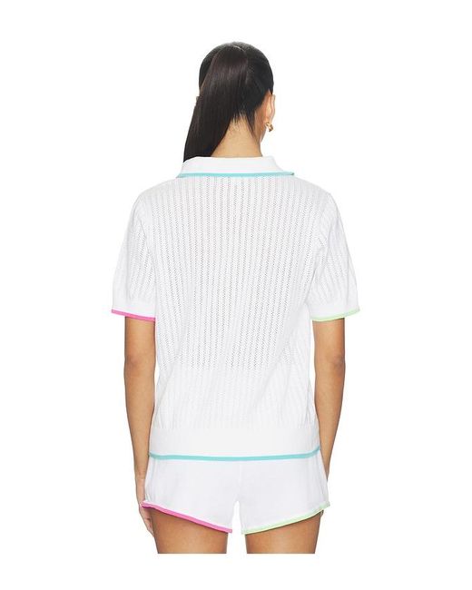 Beach Riot White Sia Top