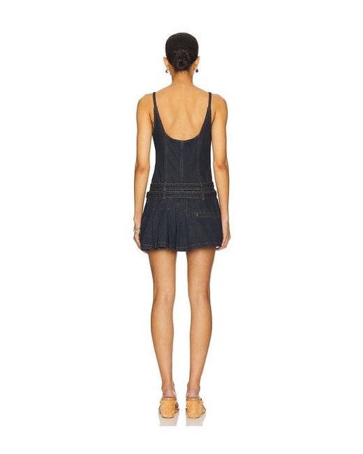 Lioness Black X Revolve Biker Mini Dress