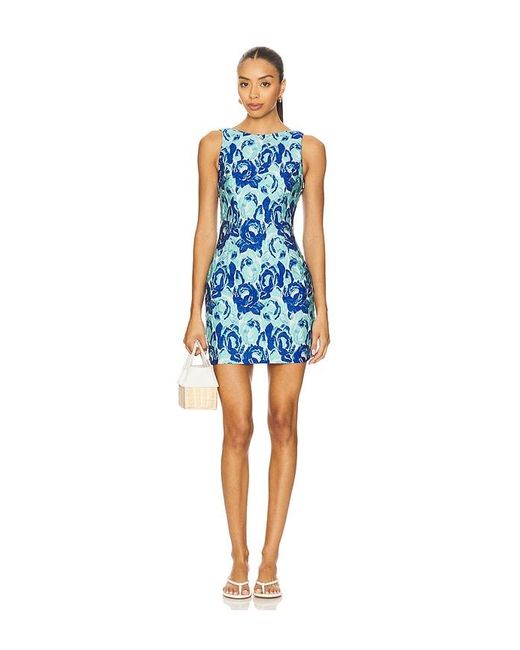 Amanda Uprichard Blue X Revolve Marbella Mini