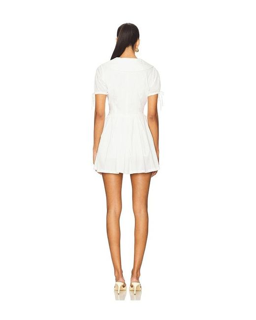 SNDY'S White X Revolve Belmont Mini Dress