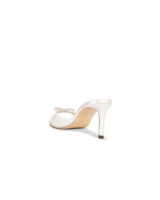 Black Suede Studio White Albie Sandal