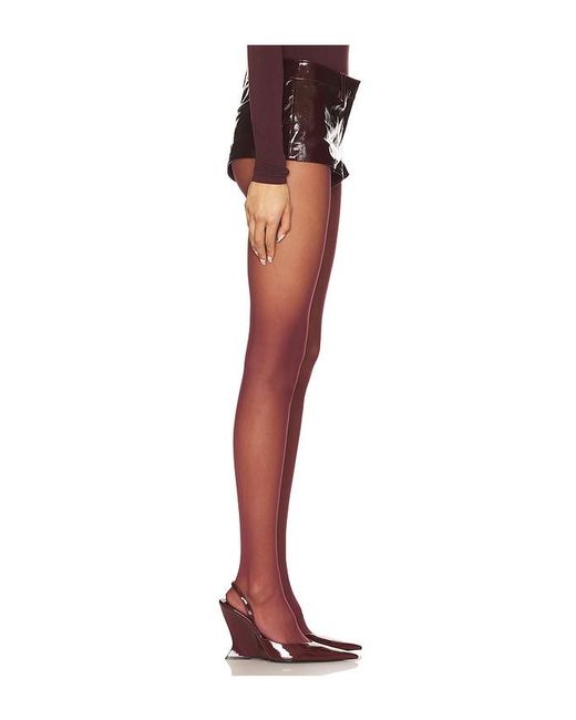 retroféte Multicolor Aven Leather Short