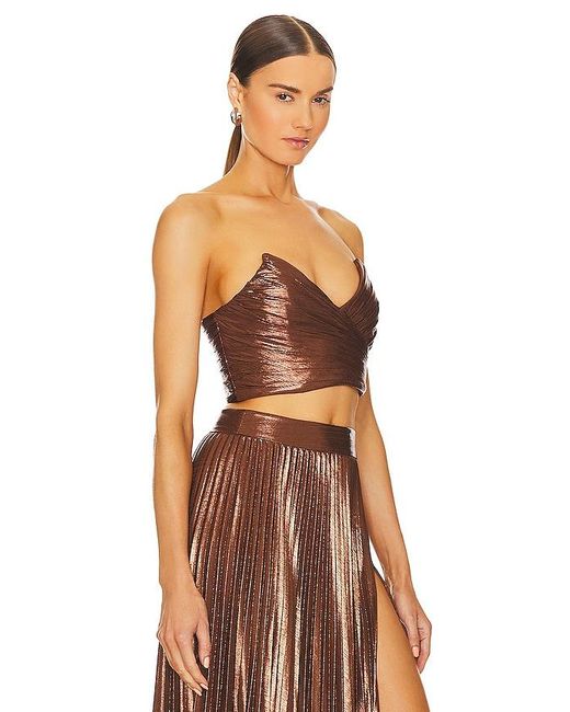 retroféte Brown Oberteil Sophia