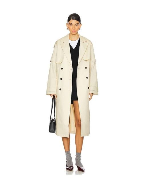 AllSaints Natural Clyde Trench