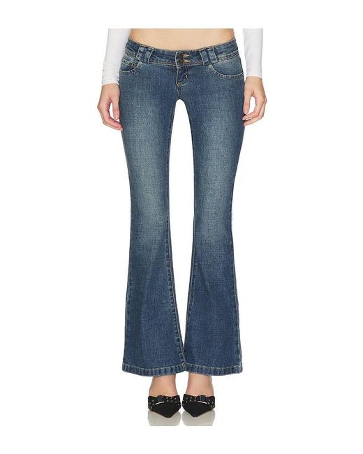 A.Brand Blue 00 Kick Bootcut Jeans