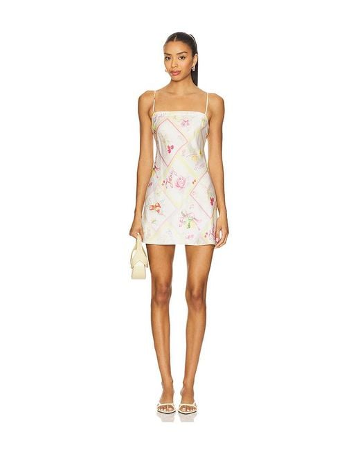 Vestido Calima En Color Ivory Talla (También En M, S, Xl, Xs) LoveShackFancy de color White