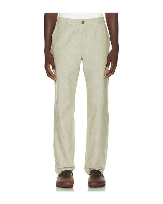 Marine Layer Natural Saturday Hemp Chino Pants for men