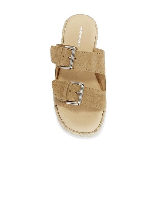 INTENTIONALLY ______ Metallic Sandale Simmer