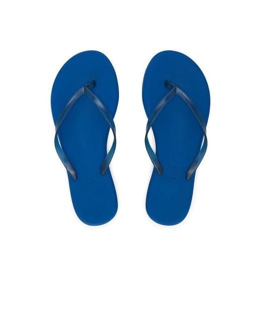 TKEES Blue Aqua Flip Flops