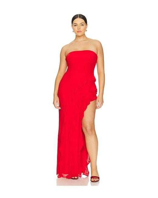 AFRM Red X Revolve Siobhan Dress