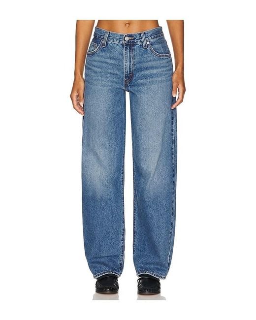 Levi's BAGGY Dad ストレートレッグ Blue