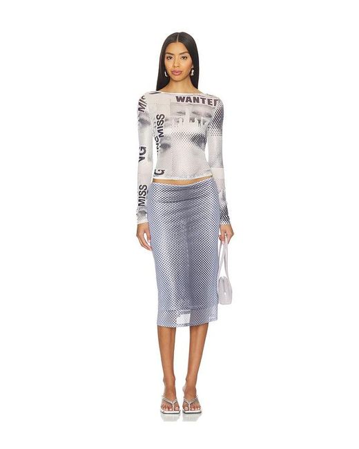 Miaou White Amelia Top