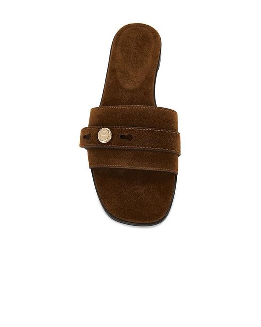 Tory Burch Brown Romy Slide