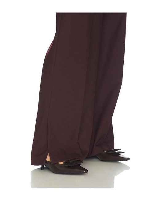 Helmut Lang Red Vented Trouser